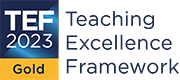 Teaching Excellence Framework Gold Award 2023 logomark